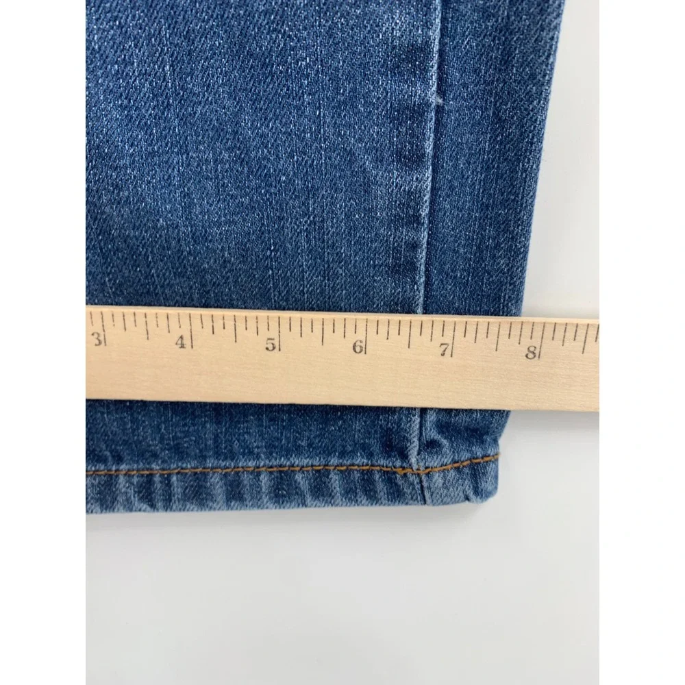 Levis Jeans Mens 32x32 Blue Medium Wash Straight Leg Denim Pants